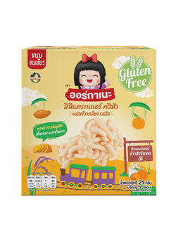 มินิเเครกเกอร์ ควินัว ผสมข้าวกล้อง รสส้ม