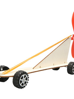 ชุด STEM แบบ DIY : รถพลังงานยาง