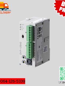 Delta PLC DVP12SA211R 8DI/4DO 24V (Relay)