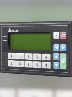 Delta Text Panel Model:TP04G-AL2, RS-232/RS-485/RS-422