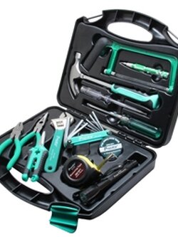 ชุดกระเป๋าเครื่องมือแบบพลาสติก 13ชิ้น PROS KIT PK-2028T(CN)