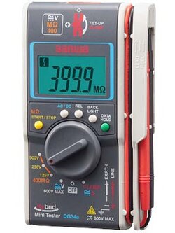 Sanwa DG34a Digital Multimeters / MΩ tester Hybrid pocket size Insulation Tester + Clamp meter