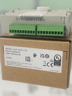 Delta PLC Extension DVP16SP11TS 8DI/8DO (Transistor)