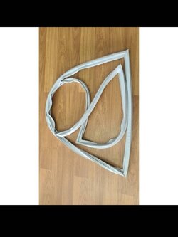 0000076 ขอบยาง ตูู้เย็น รุ่น GR-B157T โตชิบา Toshiba ยางขอบประตูตู้เย็น ขอบยางประตูอบ/ยาง