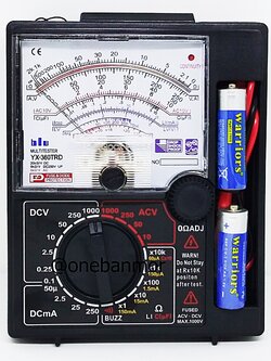 BLU ANALOG MULTIMETERS YX-360TRD