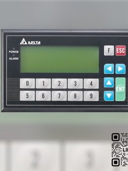 Delta Text Panel Model:TP04G-BL-C,RS-232/RS-422 / RS-485, 0 ~ 9 numeric keys available