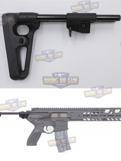 พานท้ายปืนแบบยืดหดได้ รุ่น Collapsing / Telescoping Stock