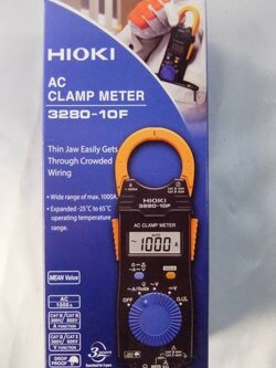 Hioki 3280-10F รุ่นใหม่ล่าสุด วัดกระแสได้ 1000A และสูงสุด 4199Aเมื่อใช้ optionเสริม ผลิตในประเทศญี่ปุ่นแท้ Made in Japan ราคาสินค้า รวม VAT แล้ว