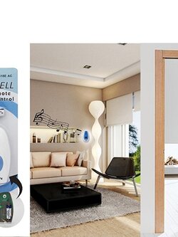 กริ่งประตูบ้านไร้สาย เปลี่ยนเสียงได้ DOOR-BELL-J9618E-AC