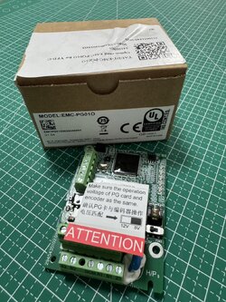 Delta EMC-PG01O Encoder Feedback Card