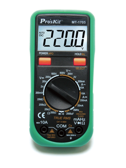 MT-1705 ดิจิตอลมัลติมิเตอร์ MT-1705 PRO'S KIT