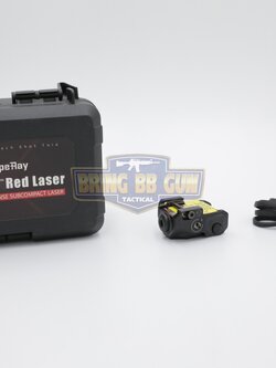 เลเซอร์สีแดงชี้เป้าติดปืน (Sub-Compact) ยี่ห้อ Vector Optics รุ่น Viper Ray Scrapper (Viper Ray Scrapper Sub-Compact Pistol Flashlight)