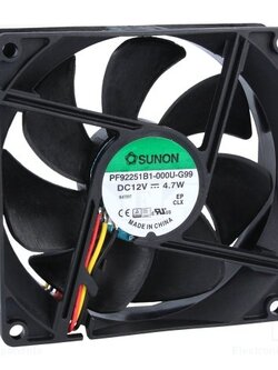 SUNON พัดลม PF92251B1-0000-F99 12VDC 3.5นิ้ว