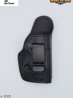 ซองปืนพกใน IWB ยี่ห้อ Gun&Flower รุ่นหนังแท้ (Gun&Flower Leather Holster) รุ่น S (Glock26/ Glock43) , Sig Sauer P365