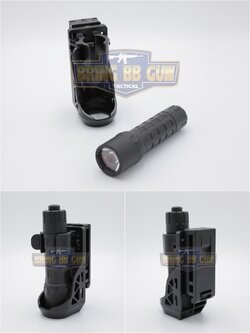 ซองไฟฉาย / ซองไฟฉายโพลิเมอร์ (Universal Flashlight Holder)