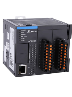 Delta PLC Module Model:AS228T-A 6DI/12DO, Pulse Output 6 Axes