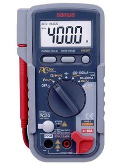 Sanwa PC20 Digital Multimeters Data processing (PC Link)