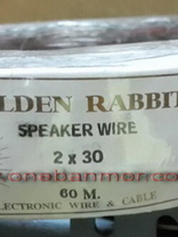 สายลำโพงใส 2x30 60เมตร คุณภาพดี