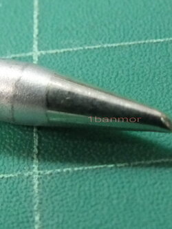 ปลายหัวแร้ง GOOT ปลายธรรมดาเพิ่มหน้าตัดเฉียง สำหรับหัวแร้งแช่ขนาด 30W/40W ทุกยี่้ห้อ