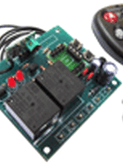 FUTUREKIT MXA-107 รีโมทคอนโทรลย่าน UHF 2 ช่อง