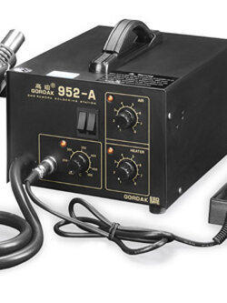 Gordak 952A เครื่องเป่าลมร้อน พร้อม หัวแร้งปรับอุณหภูมิ