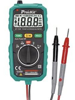 มัลติมิเตอร์ปรับช่วงวัดอัตโนมัติแบบพกพา- PROS KIT MT-1508 (CN)