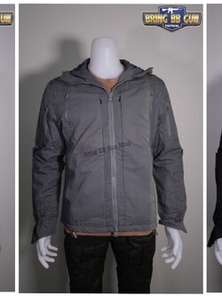 เสื้อกันหนาวมีฮู้ด ยี่ห้อ War Chief รุ่นผ้า2ชั้น (เสื้อ Jacket)