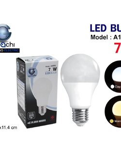 หลอดปิงปอง IWC-BLUB-A10701-7W แสงขาวและวอร์มไวท์