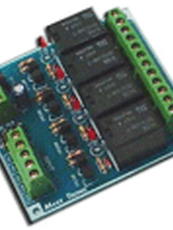 FUTUREKIT MXA-017 รีเลย์การ์ด 4 ช่อง
