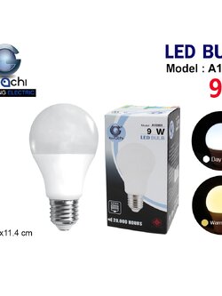 หลอดปิงปอง IWC-BLUB-A10901-9W แสงขาวและวอร์มไวท์