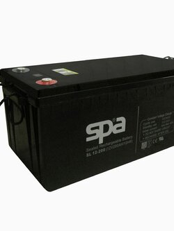 SPA แบตเตอรี่สำรองไฟ SL12-200 spa12V 200Ah onebanmor