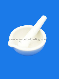 โกร่งบดยาเซรามิก ศก. 80 มม.