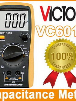 เครื่องวัดค่า Capacitor ดิจิตอลVictor VC6013 วัดได้ตั้งแต่ 0.1PF ถึง 20000ไมโคร