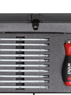 Wiha 281 B11 Schraubendreher mit Wechselklingen Set SYSTEM 6