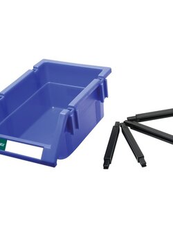 กล่องใส่อะไหล่สีฟ้า 180x125x80MM. SB-1813 (CN) 5อัน/แพ็ค