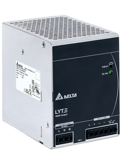 Delta DIN Rail Power Supply DRL-24V480W1EN Output 24V/20A (480W) ,Input 85-264VAC