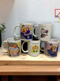 แก้วสกรีน แก้วขาวสกรีนรูป ของขวัญวันเกิด ของขวัญวันแม่ ของขวัญเกษียณ ของขวัญ