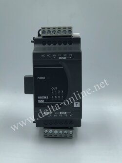 Delta PLC DVP08XN211R Extension 8O (Relay)
