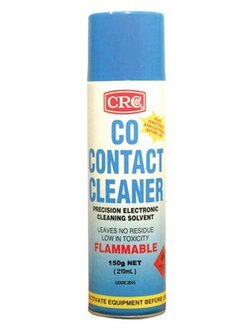 สเปรย์ล้างหน้าสัมผัส CRC co-contact Cleaner 2015 คุณภาพดีกว่าPhilips สีฟ้า