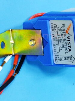 PhotoSwitch สวิทช์แสงแดด ขนาด 220V 6A สำหรับ เปิด-ปิดไฟ อัตโนมัติ