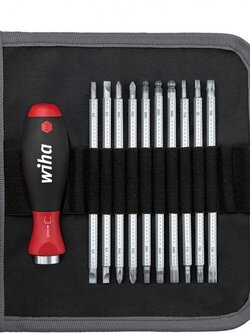 Wiha 281SFT11 Schraubendreher mit Wechselklingen Set SYSTEM 6