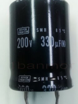 C 330uf 200V