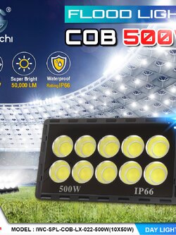 สปอร์ตไลท์ รุ่น COB IWC-SPL-COB-LX-022-500W(10X50W)