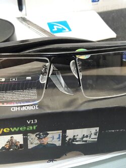 แว่นตาถ่ายวิดีโดได้ Full HD 1080P ถ่ายรูปได้