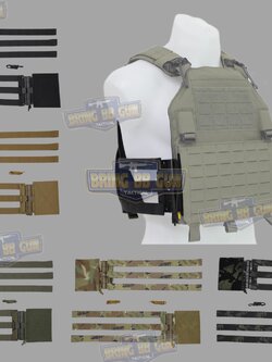 ชุดเซ็ตปลดเสื้อเกราะไว ชุดสายโอบ-ปลดไว (Vest single point quick release Mesh Cummerbund) (Quick Release Cummerbund Set)