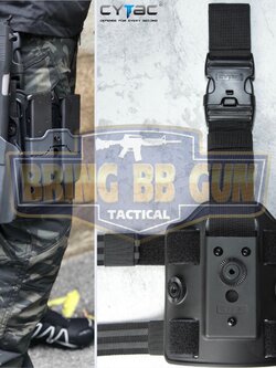 เพลทรัดต้นขา Cytac (Cytac Drop Leg Platform)