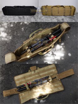 กระเป๋าใส่ปืนยาว รุ่น M249 ขนาด : 24*100*18