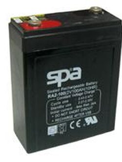 SPA แบตเตอรี่สำรองไฟ RA2-100 spa2V 100Ah onebanmor
