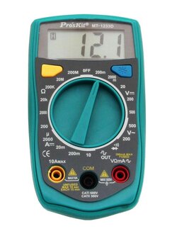 ดิจิตอลมัลติมิเตอร์-PROS KIT MT-1233D