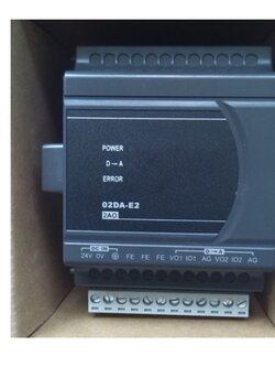 Delta PLC DVP02DA-E2 2CH AO function module for ES2/EX2